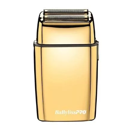BaByliss PRO Double Foil fém borotva arany