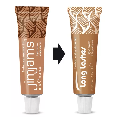 Long Lashes szempilla és szemöldökfesték VILÁGOSBARNA 15ml
