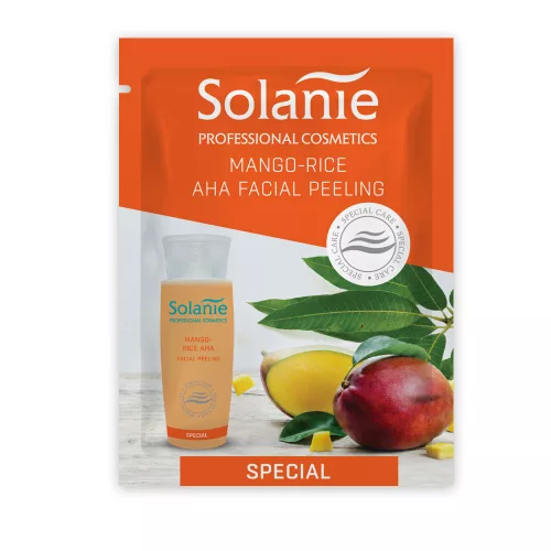 Solanie Minta Mangó-Rizs AHA radír 3ml - Ajándék