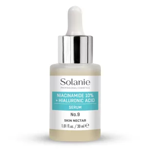  Solanie Skin Nectar No.9 Niacinamid 10% + Hialuronsav szérum 30ml