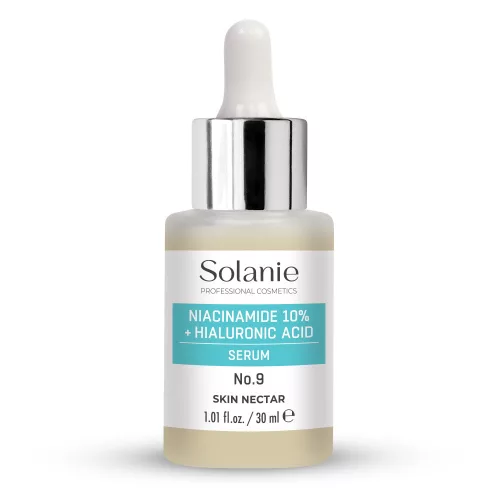 Solanie Skin Nectar No.9 Niacinamid 10% + Hialuronsav szérum 30ml
