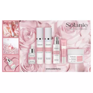 Solanie álló displayhez Rózsa Exoszóma grafika