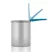 Fémtál műanyag fogóval 800ml-es gyantamelegítőhöz
