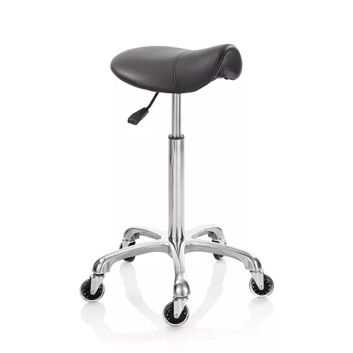 Roller Pro Elité Standard Sadlle L nyeregzsámoly króm talppal