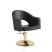 Gold Hair Paris Noveau fodrász szék - kör talp