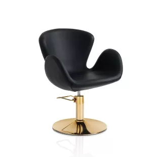 Gold Hair Charlotte fodrász szék - kör talp