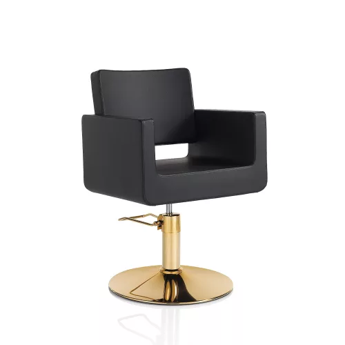 Gold Hair King fodrász szék - kör talp
